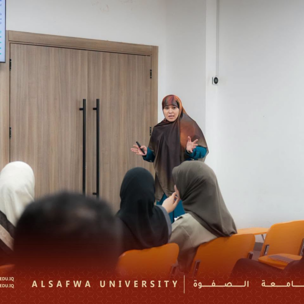 ضمن نشاطات شعبة شؤون المرأة في كلية طب الأسنان بجامعة الصفوة